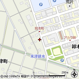 静岡県浜松市中央区法枝町883周辺の地図