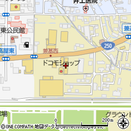 岡山ダイハツ販売高屋店周辺の地図