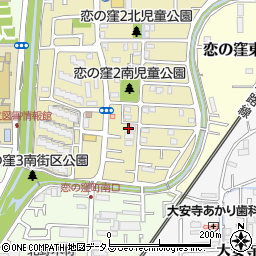 奈良県奈良市恋の窪2丁目18-1周辺の地図