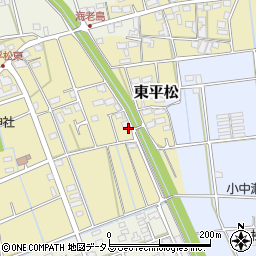 静岡県磐田市東平松272-1周辺の地図
