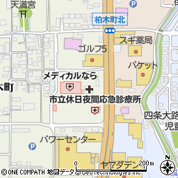 奈良市医師会周辺の地図