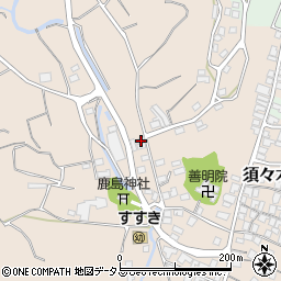 静岡県牧之原市須々木329-5周辺の地図