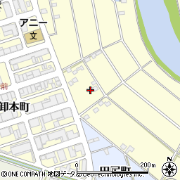 静岡県浜松市中央区白羽町1578周辺の地図