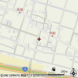 静岡県浜松市中央区米津町1389周辺の地図
