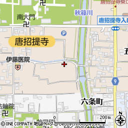 奈良県奈良市五条町10-43周辺の地図