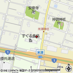 静岡県浜松市中央区米津町1983周辺の地図
