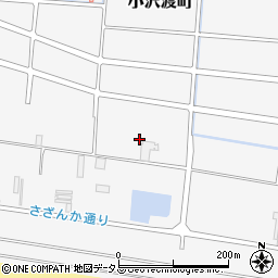 静岡県浜松市中央区小沢渡町2742周辺の地図