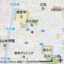 日本スクリーン周辺の地図
