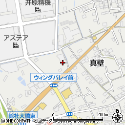 岡山県総社市真壁1455周辺の地図