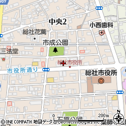 サイクルＣｉｔｙ総社駅前店周辺の地図