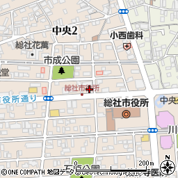 ａｐｏｌｌｏｓｔａｔｉｏｎ総社中央ＳＳ周辺の地図