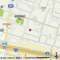 静岡県浜松市中央区米津町1578周辺の地図