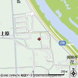 岡山県総社市上原222周辺の地図
