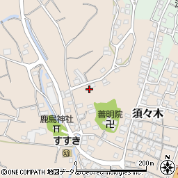 静岡県牧之原市須々木323周辺の地図