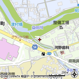 島根県益田市幸町2-1周辺の地図
