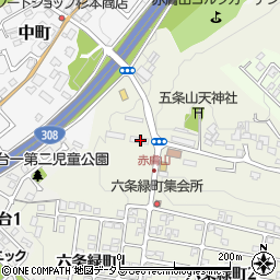 奈良県奈良市赤膚町1143-3周辺の地図