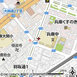 中庭建築事務所周辺の地図