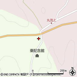 島根県益田市美都町都茂823周辺の地図