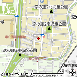 奈良県奈良市恋の窪3丁目7周辺の地図