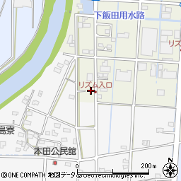 静岡県浜松市中央区御給町350周辺の地図