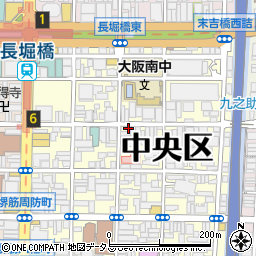 大阪キャスト周辺の地図