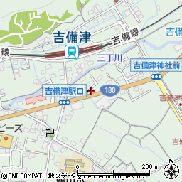 池田石碑店周辺の地図