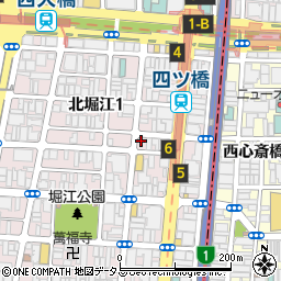 プチ・ニード堀江通り周辺の地図
