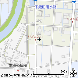 静岡県浜松市中央区御給町334周辺の地図