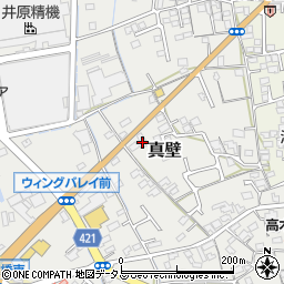 岡山県総社市真壁1233-1周辺の地図