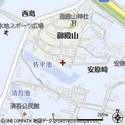 愛知県田原市御殿山137周辺の地図