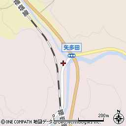 広島県府中市上下町矢多田28周辺の地図