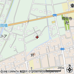 静岡県磐田市岡12-1周辺の地図