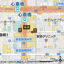 一風騎士株式会社　大阪本店周辺の地図