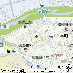 島根県益田市幸町3-39周辺の地図