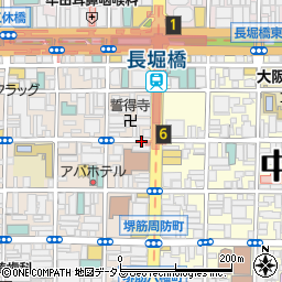 お酒の美術館 東心斎橋店周辺の地図