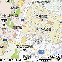 静岡県下田市二丁目周辺の地図