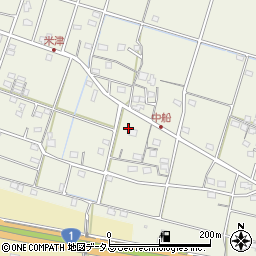 静岡県浜松市中央区米津町1387周辺の地図