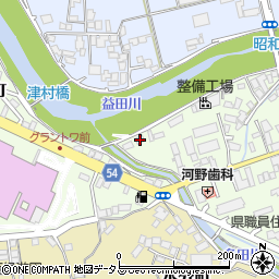 島根県益田市幸町2-5周辺の地図