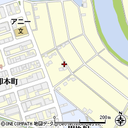 静岡県浜松市中央区白羽町1580周辺の地図