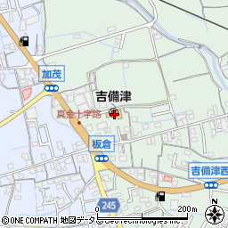 岡山県岡山市北区吉備津276-2周辺の地図