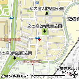 奈良県奈良市恋の窪2丁目12-8周辺の地図