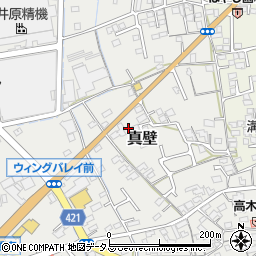 岡山県総社市真壁1227周辺の地図