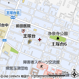 兵庫県神戸市西区王塚台5丁目110周辺の地図