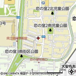 奈良県奈良市恋の窪3丁目7-1周辺の地図