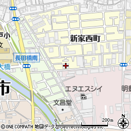 給湯器専門正直屋　大阪西店周辺の地図