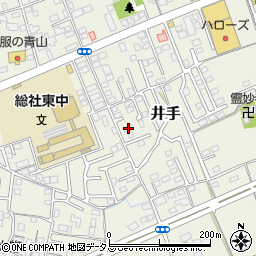 岡山県総社市井手521周辺の地図