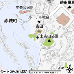 島根県益田市元町24-14周辺の地図