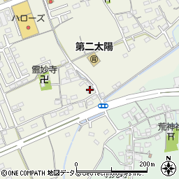 岡山県総社市井手443周辺の地図