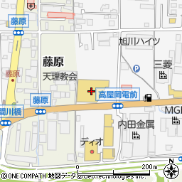 キムラヤのパン　高屋直営売店周辺の地図