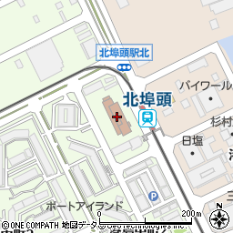 産経新聞ポートアイランド販売所周辺の地図